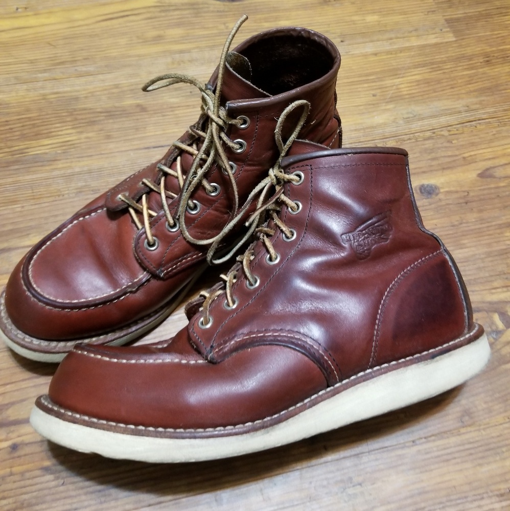 Red Wing heritage moc 6in #-1906 copper 8.5
